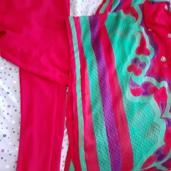 Churidaar embroidered kameez salwar - Picture 2 of 2